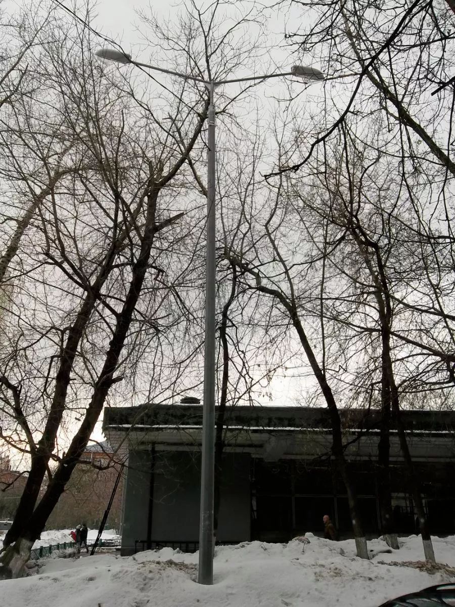 Освещение сквера в Московской области