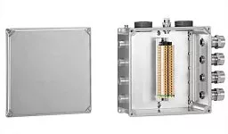 Взрывозащищенная клеммная коробка КНВ-А1656 из алюминиевого сплава